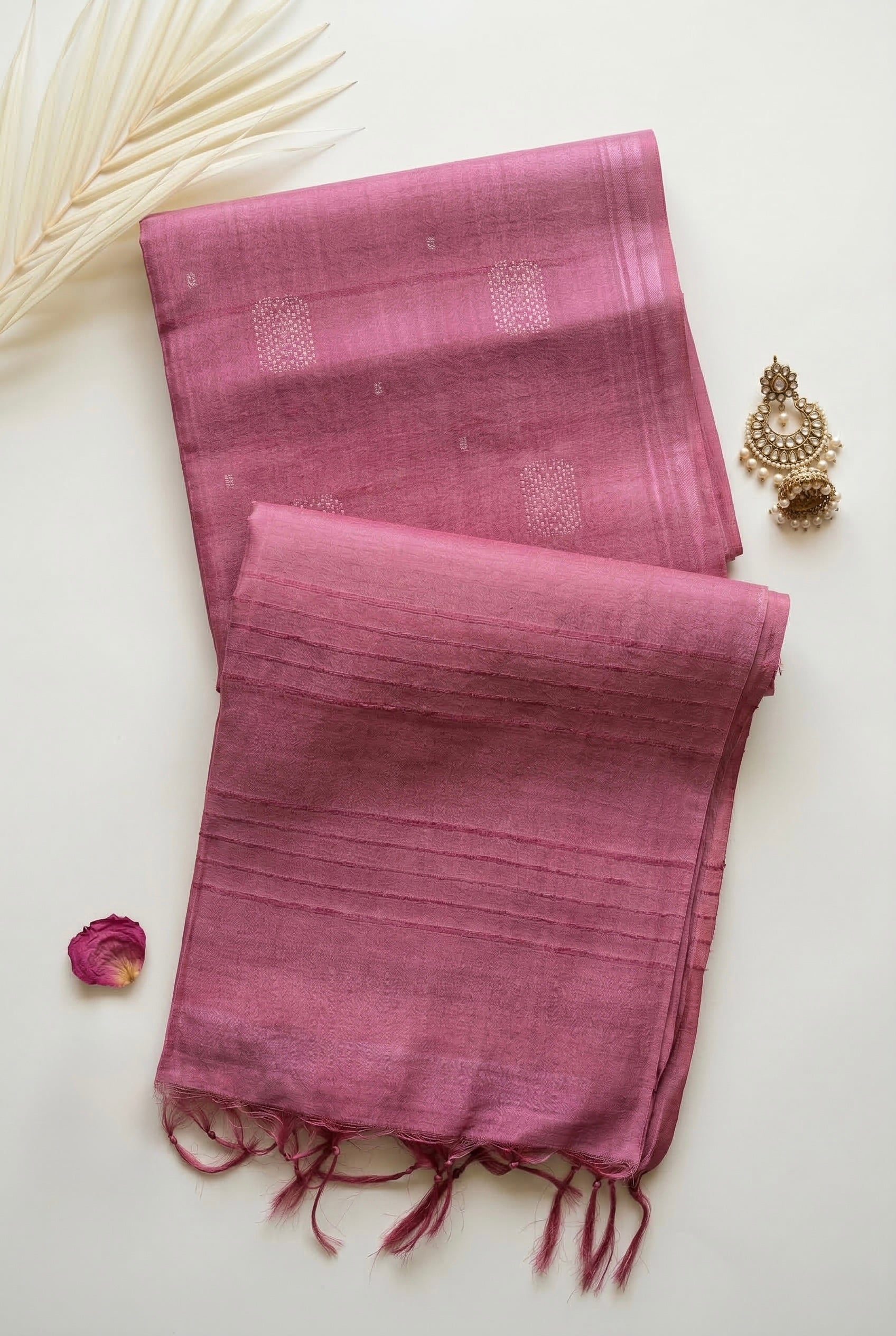 Bhagalpuri semi tussar silk saree