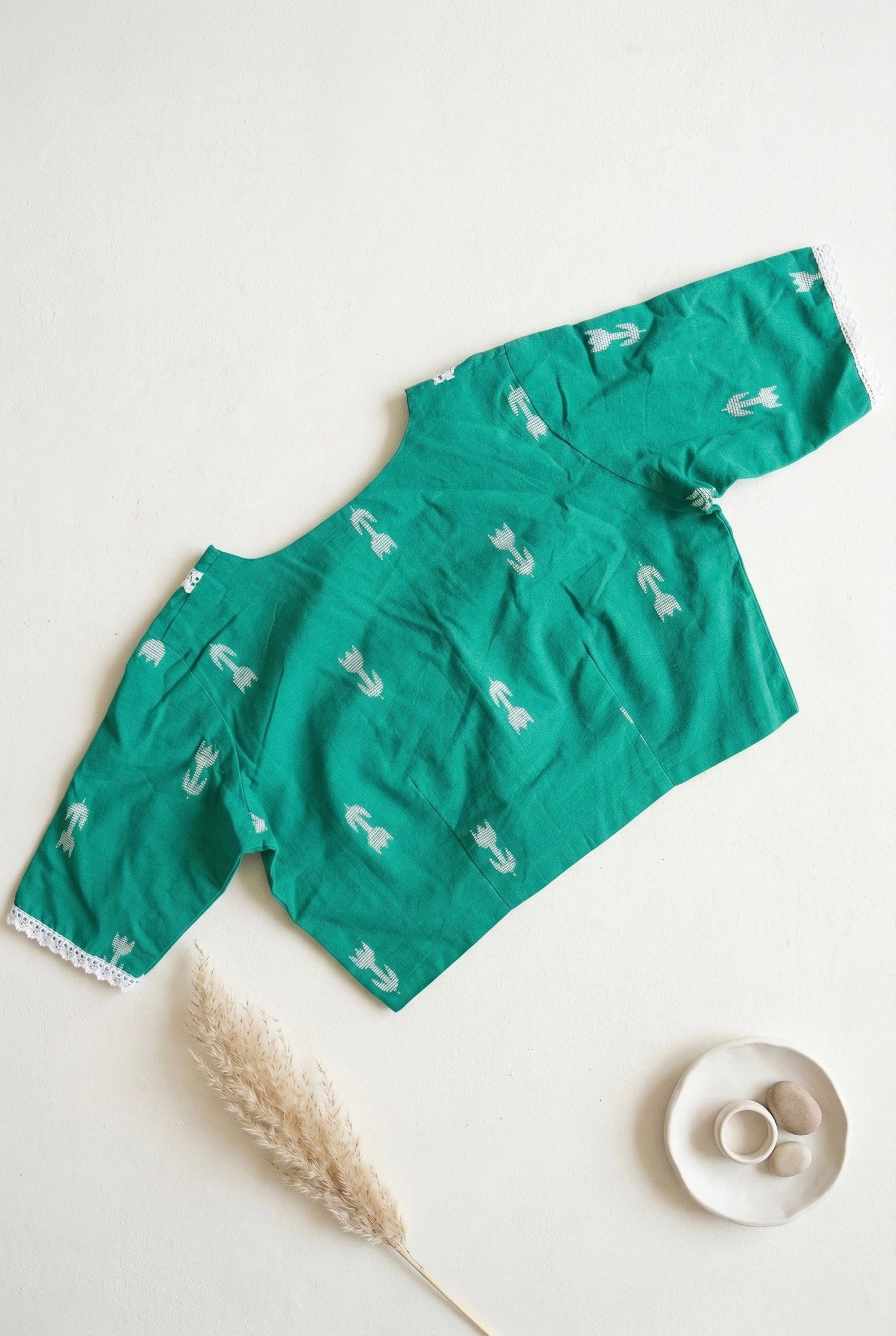 Cotton Laced Blouse