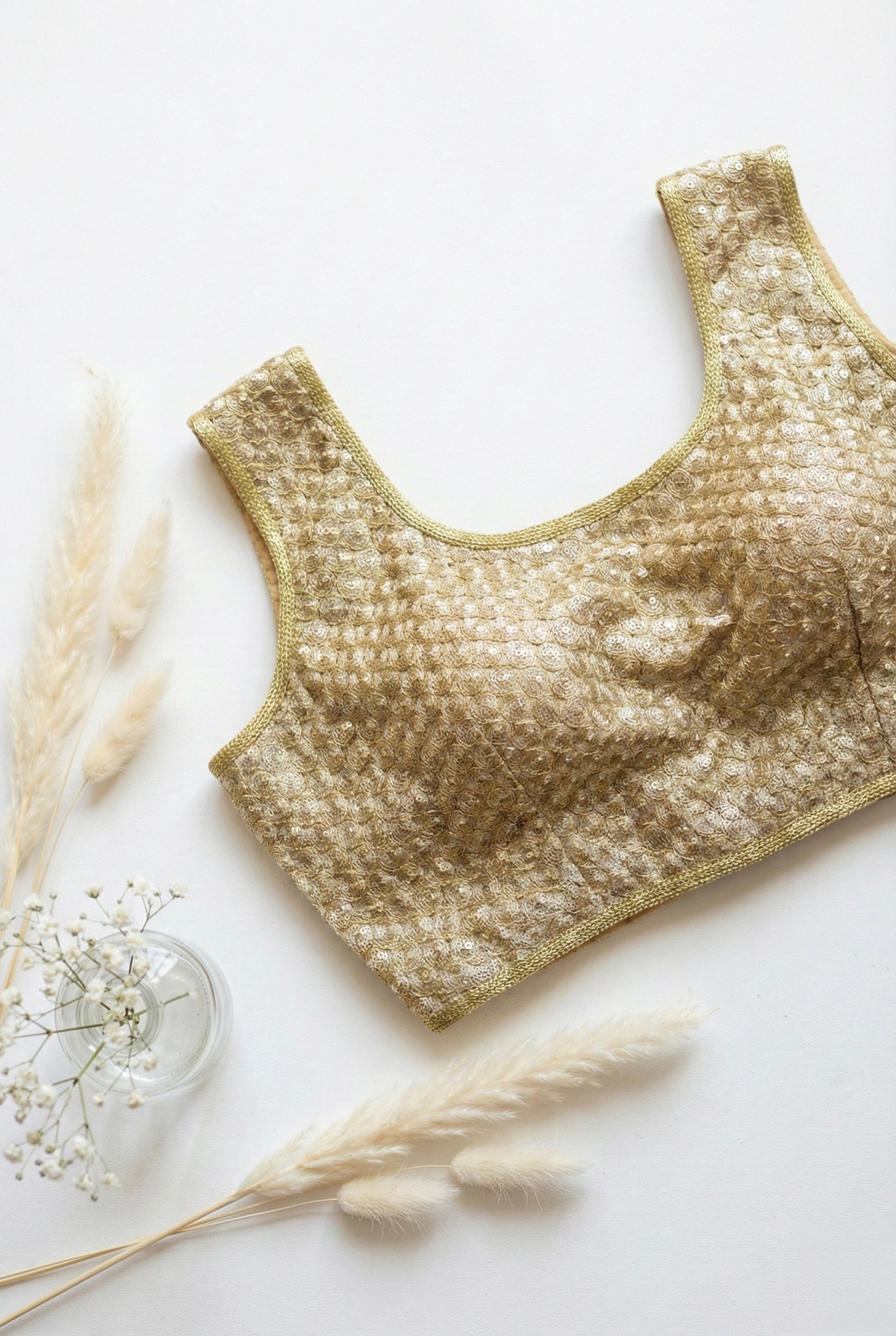 Sequin and thread work Blouse