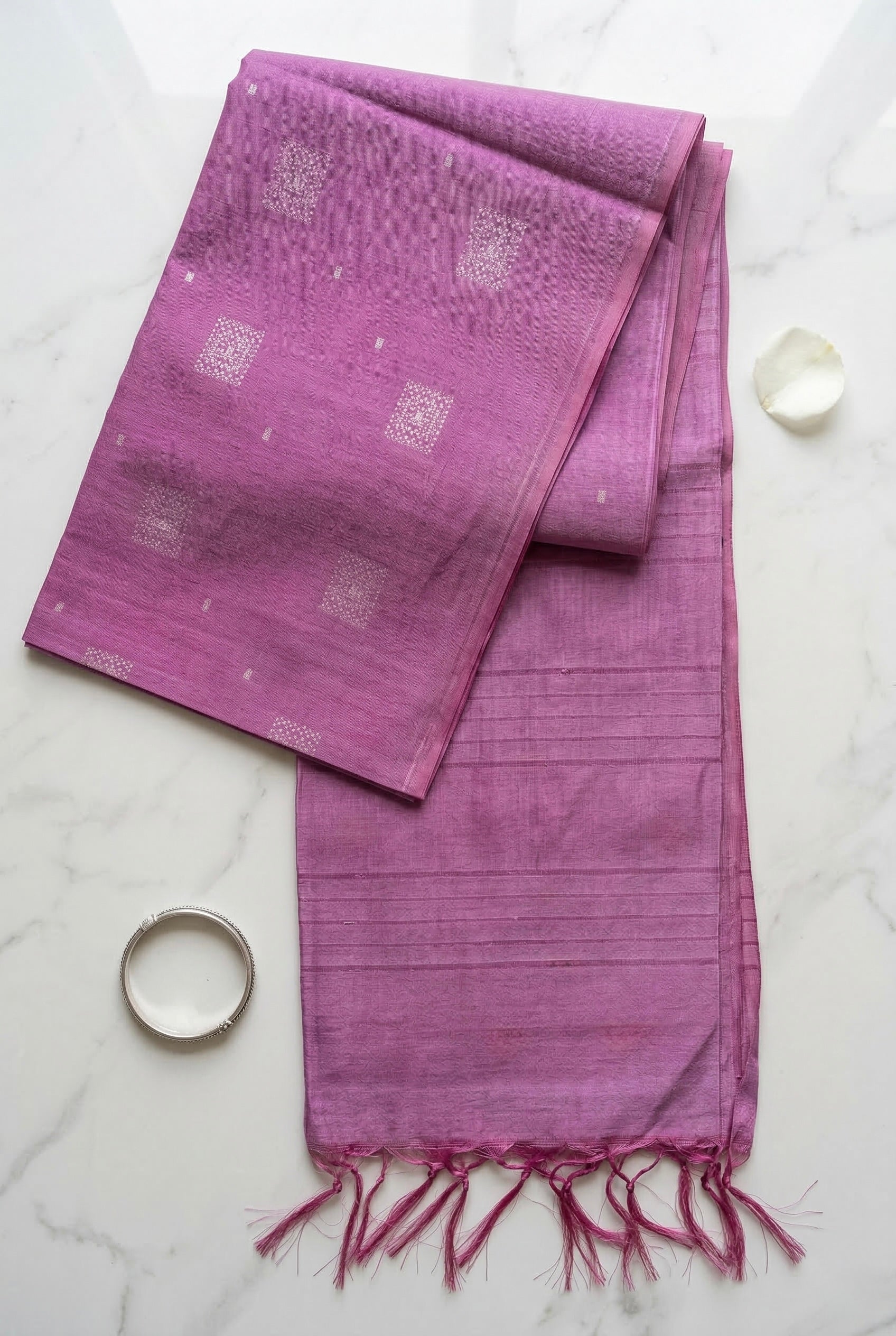 Bhagalpuri semi tussar silk saree