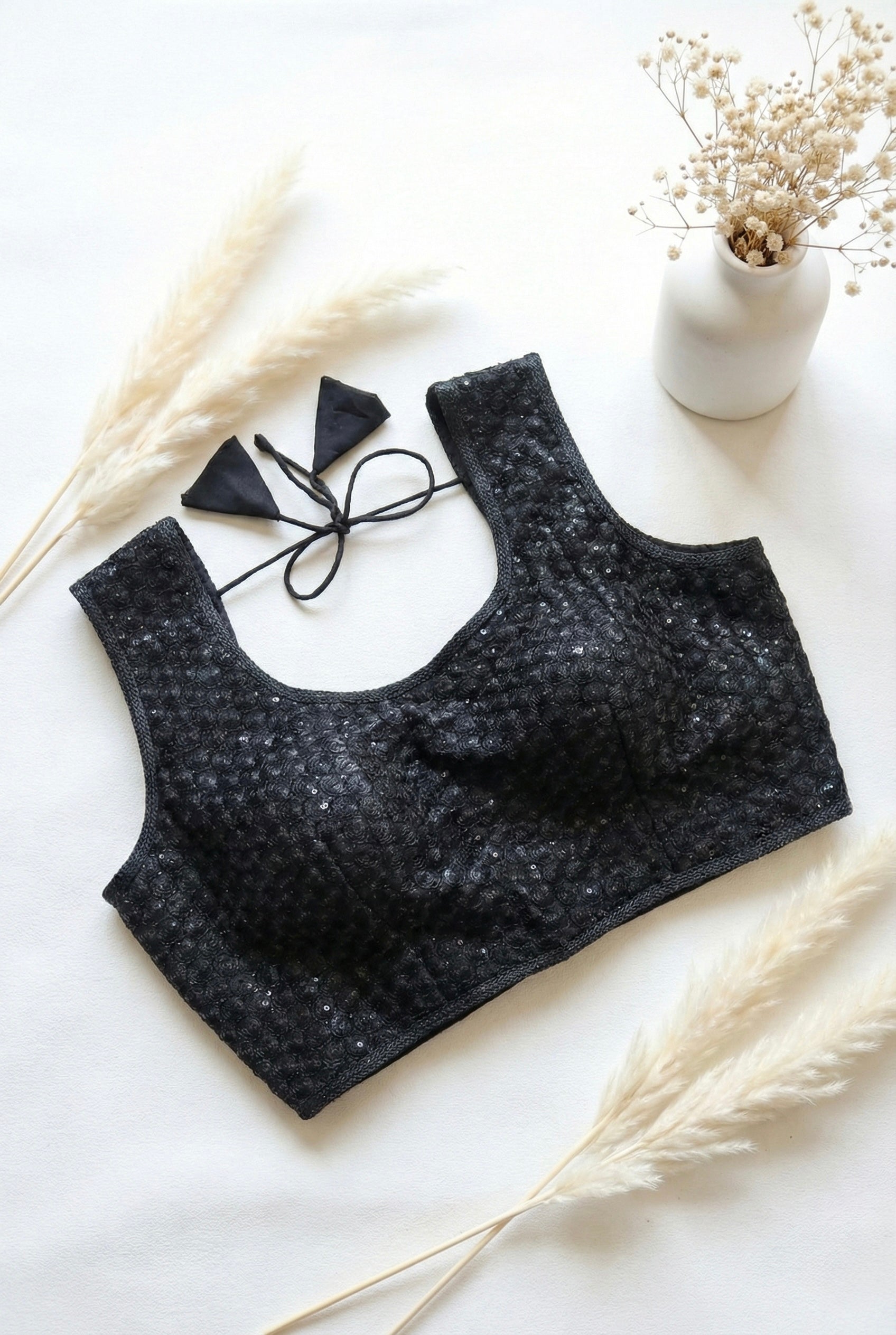 Sequin and thread work Blouse