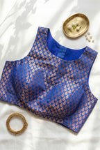 Brocade Highneck Blouse