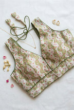 Cotton embroidered blouse