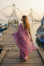 Bhagalpuri semi tussar silk saree