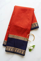 Agnira - Premium Crepe Semi-Silk saree