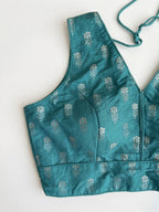 Self Woven Brocade Blouse