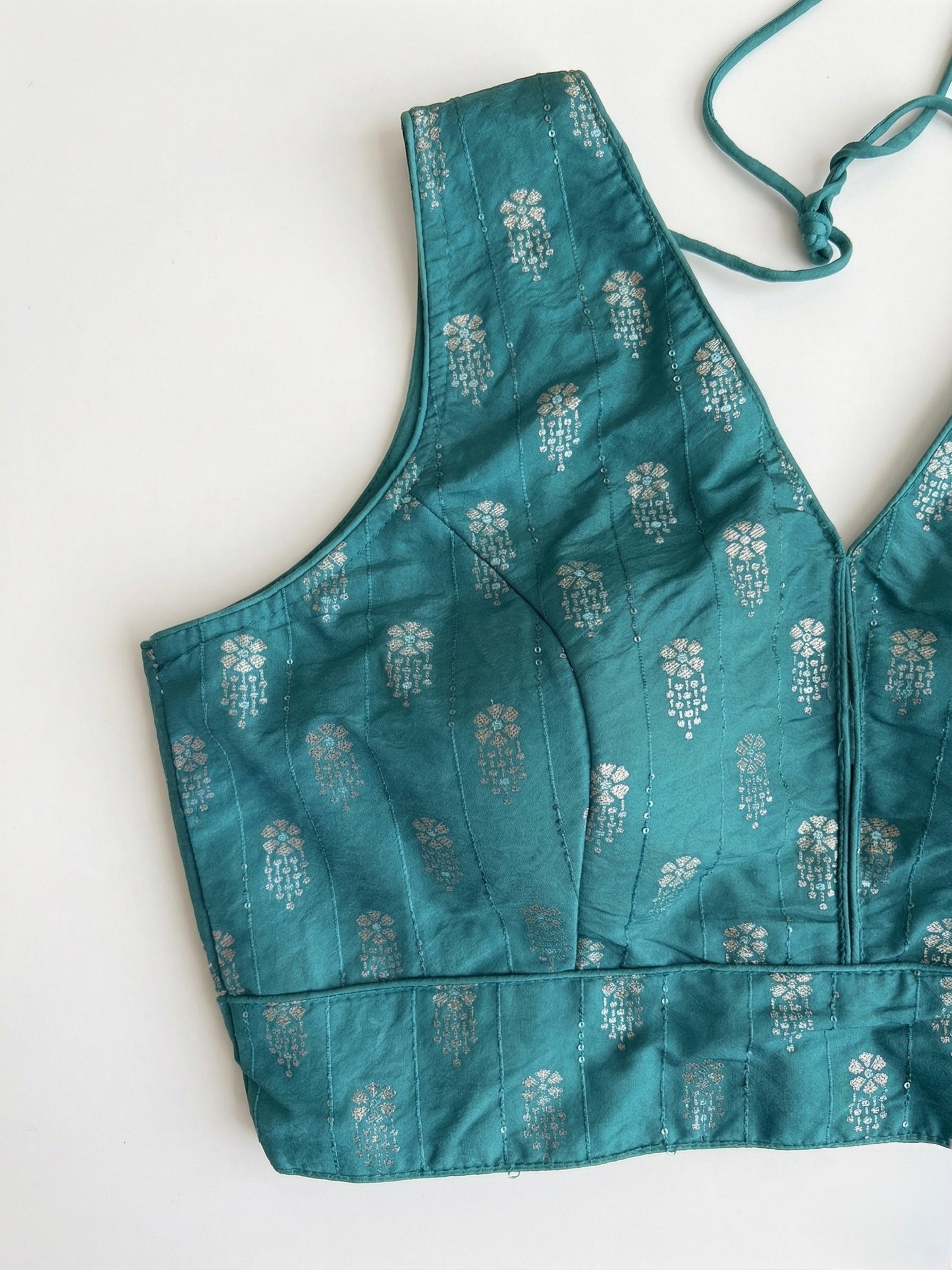 Self Woven Brocade Blouse