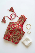 Heavy Embroidered Festive Blouse