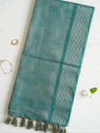 Semi Tussar Tissue Saree