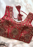 Heavy Embroidered Festive Blouse