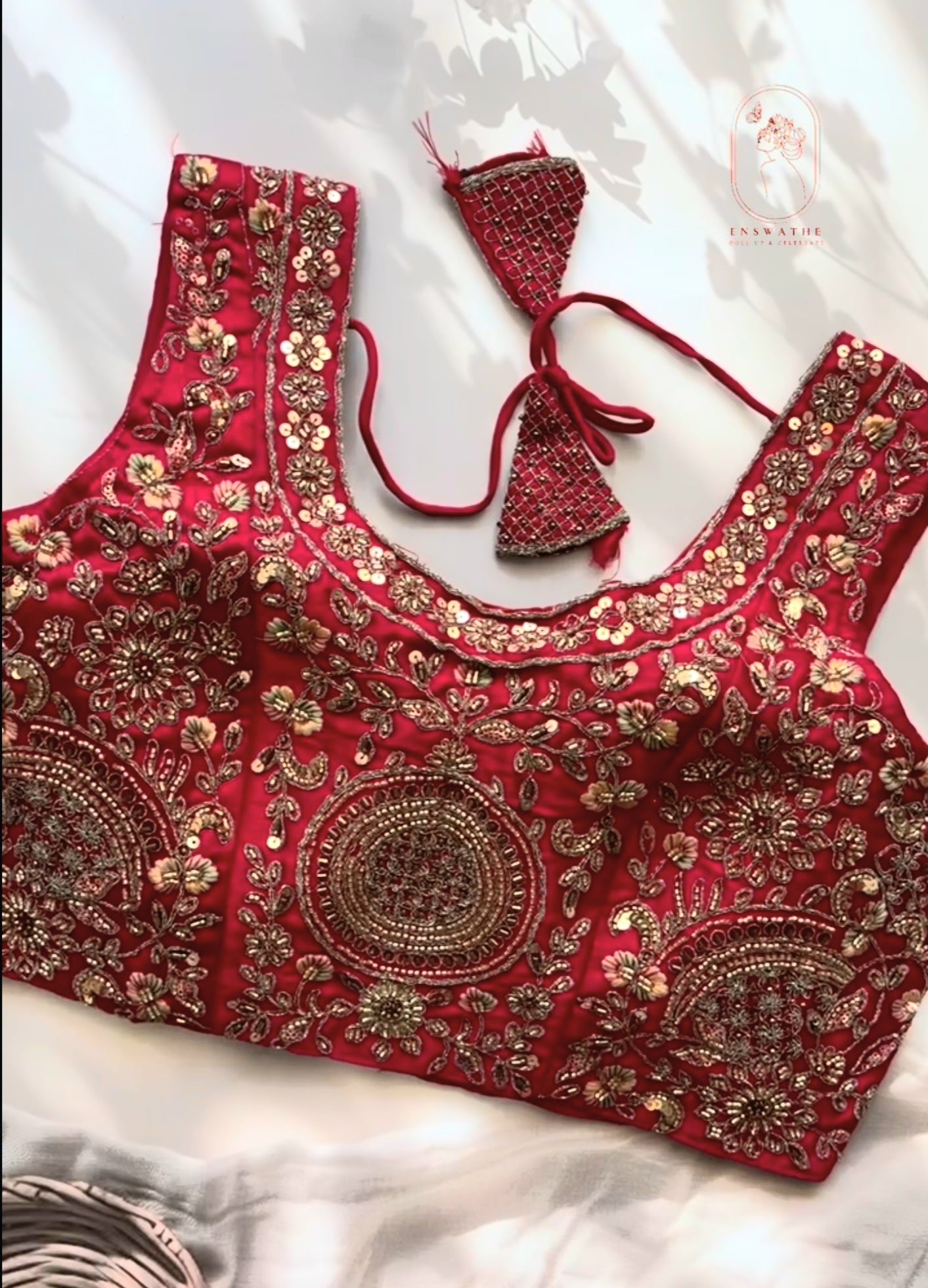 Heavy Embroidered Festive Blouse