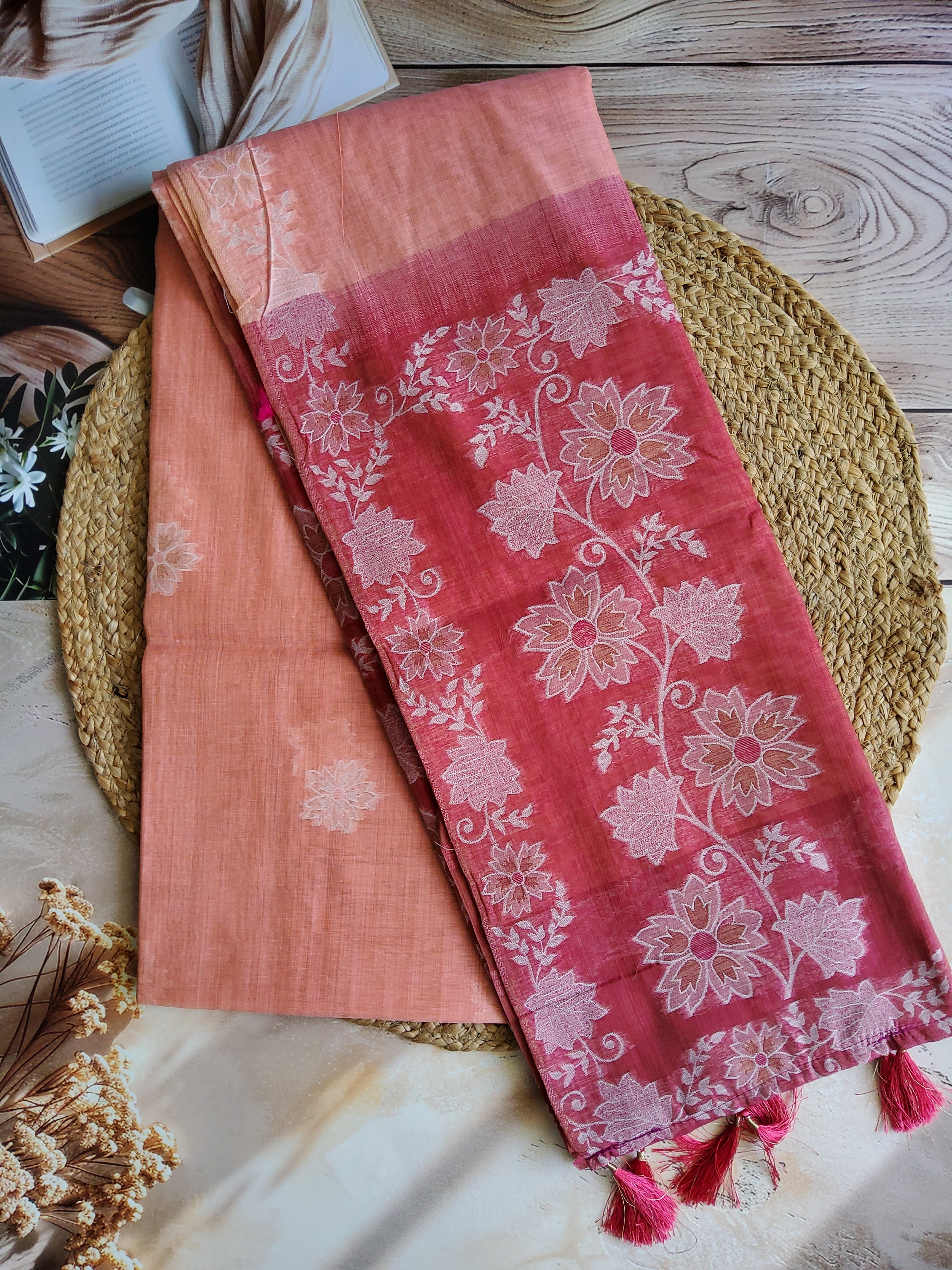 Chanderi Cotton Saree