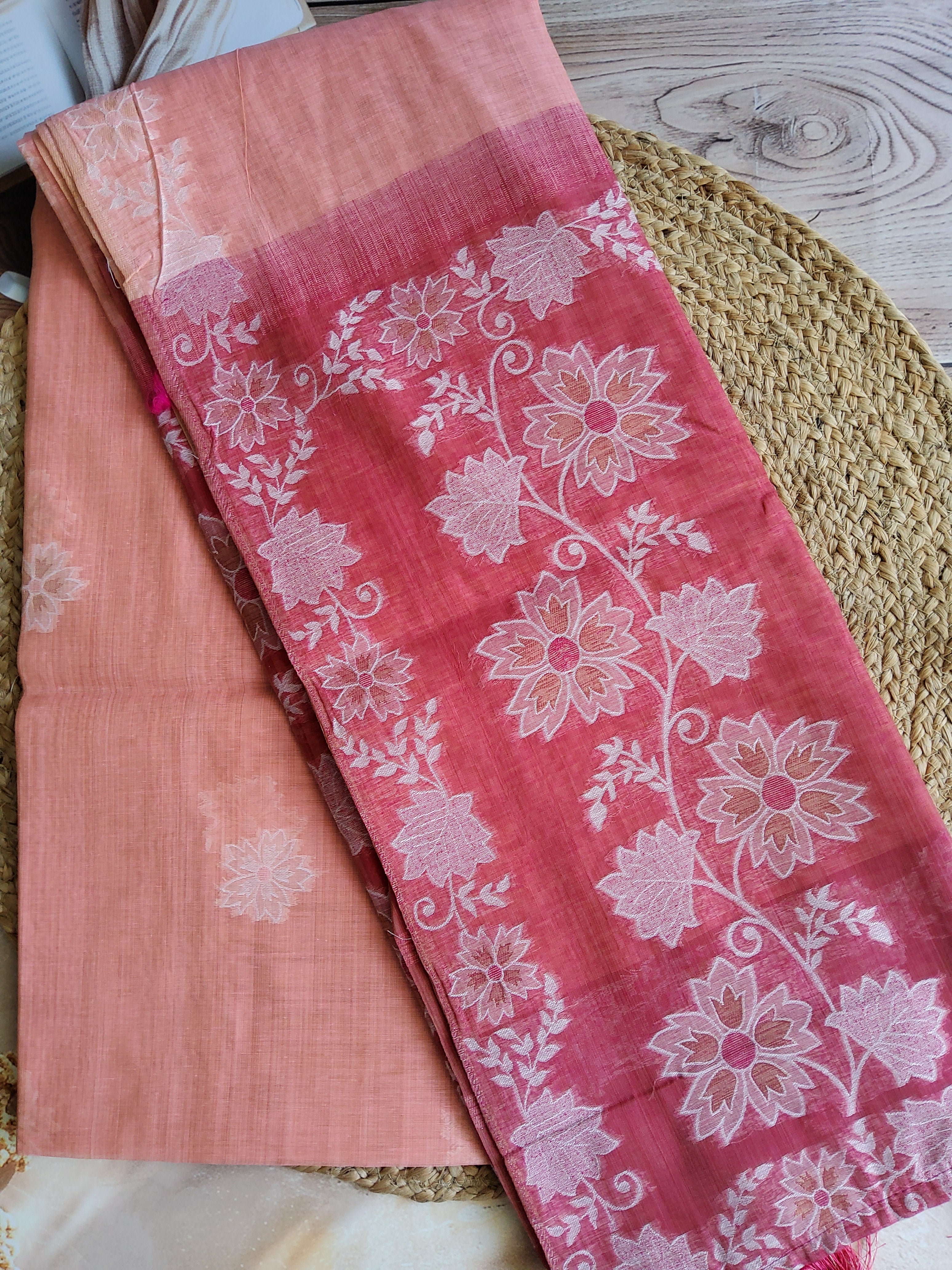 Chanderi Cotton Saree