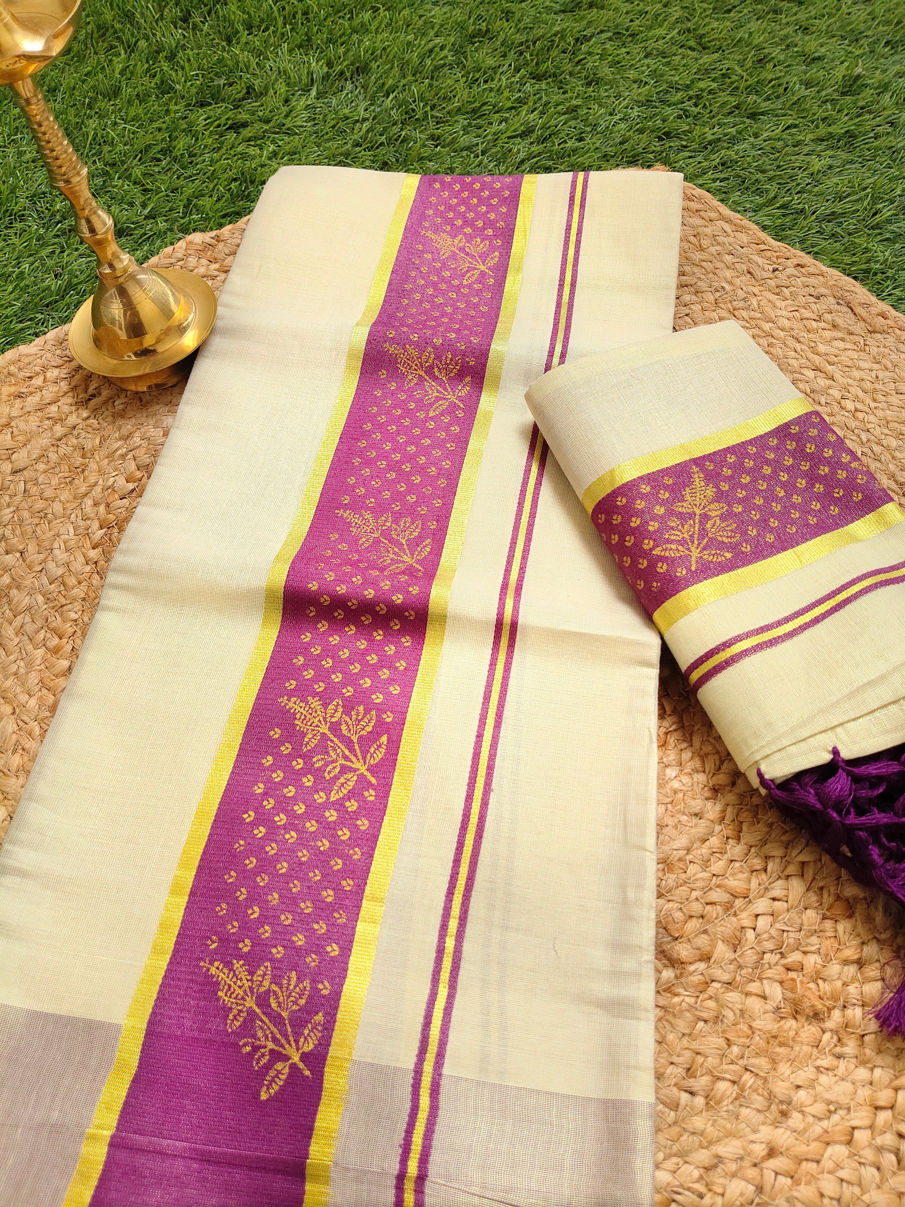 Kerala Set mundu
